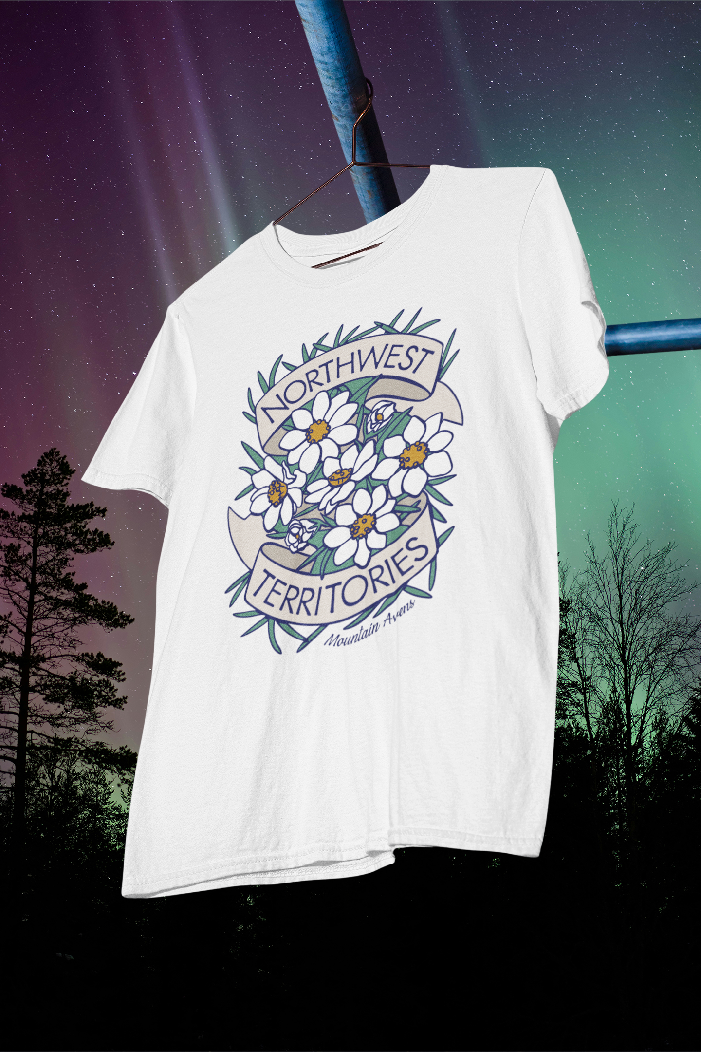 Northwest Territories - Territorial Flower T-Shirt