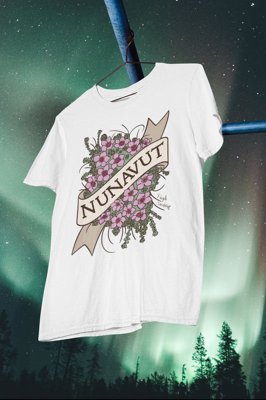 Nunavut Territorial Flower T-Shirt