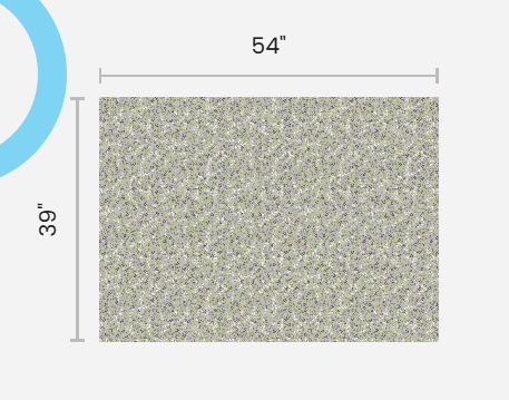 Sage and Lilacs Matte Crepe Fabric