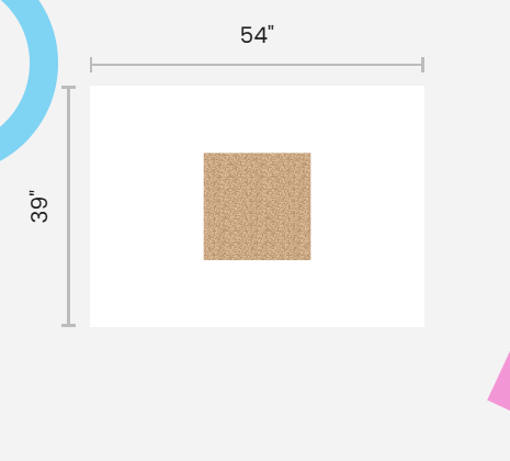 Seashell Scales - Ochre - Poly Chiffon Fabric