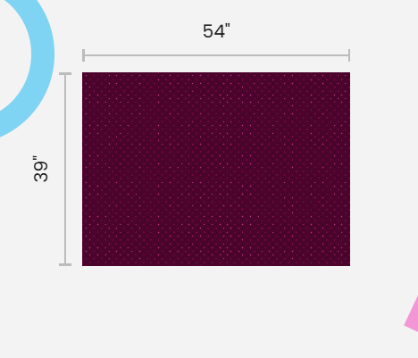Diamond Dots - Burgundy - Cotton Sateen