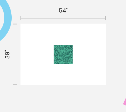 Floral Line Art - Green - Fine Grain Vegan Leather