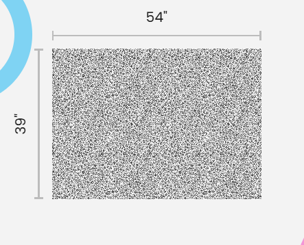 Ditsy Floral - Black and White - Performance Knit Fabric