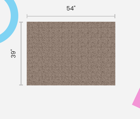 Pinecone Lines - Brown - Fine Grain Vegan Leather