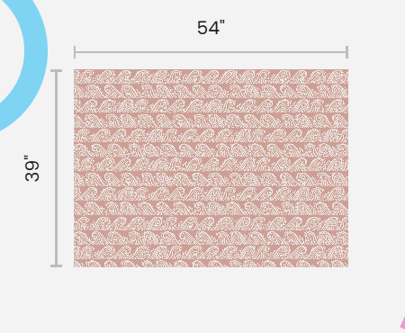 Wave Lines - Pink - Swimsuit Knit Fabric