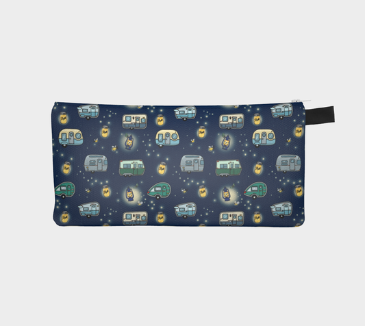 Vintage Camper "Fireflies" Pencil Case