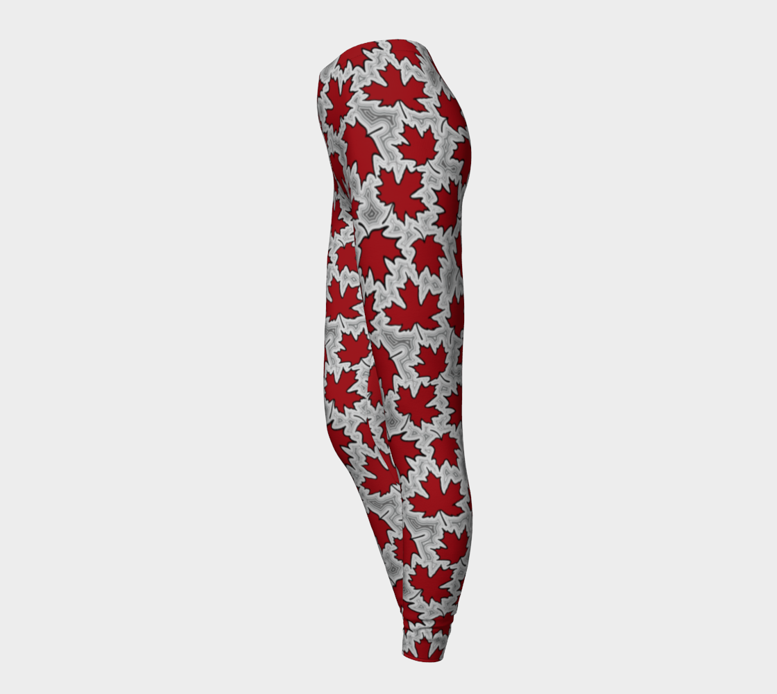 Maple Leaf With Geode Leggings