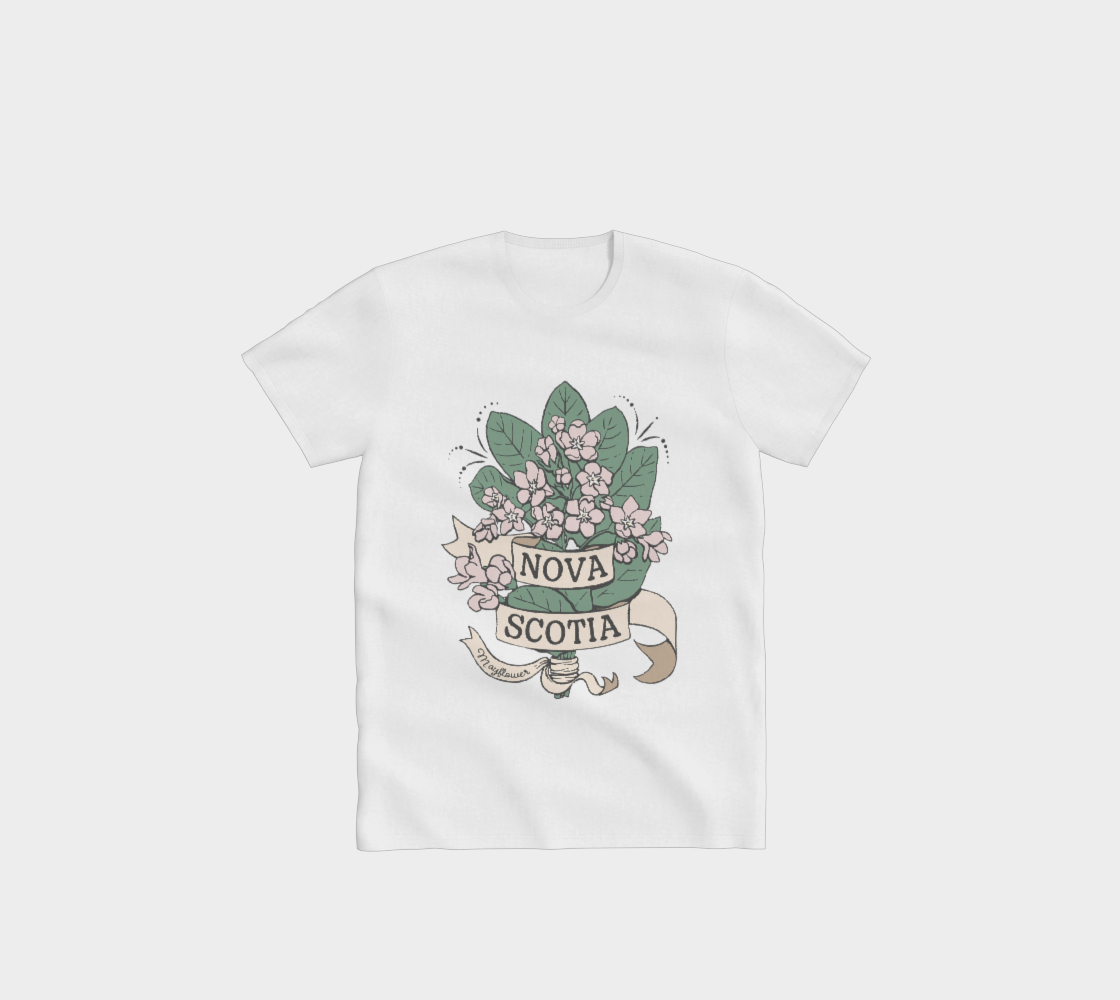 Nova Scotia Provincial Flower T-Shirt