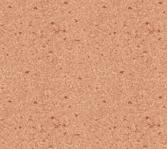 Cork Texture - Peach - Organic Cotton Hemp Fabric
