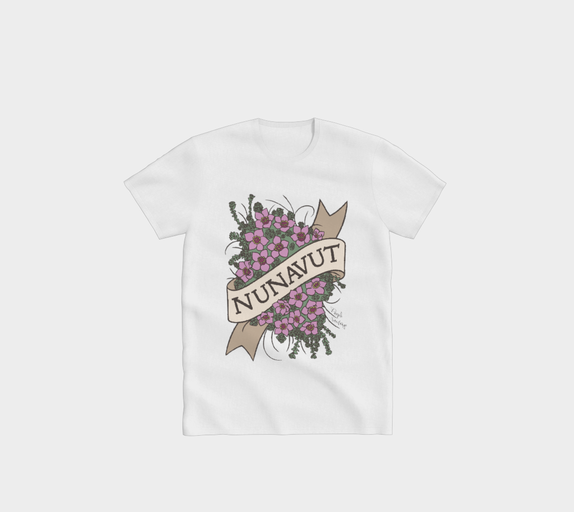 Nunavut Territorial Flower T-Shirt