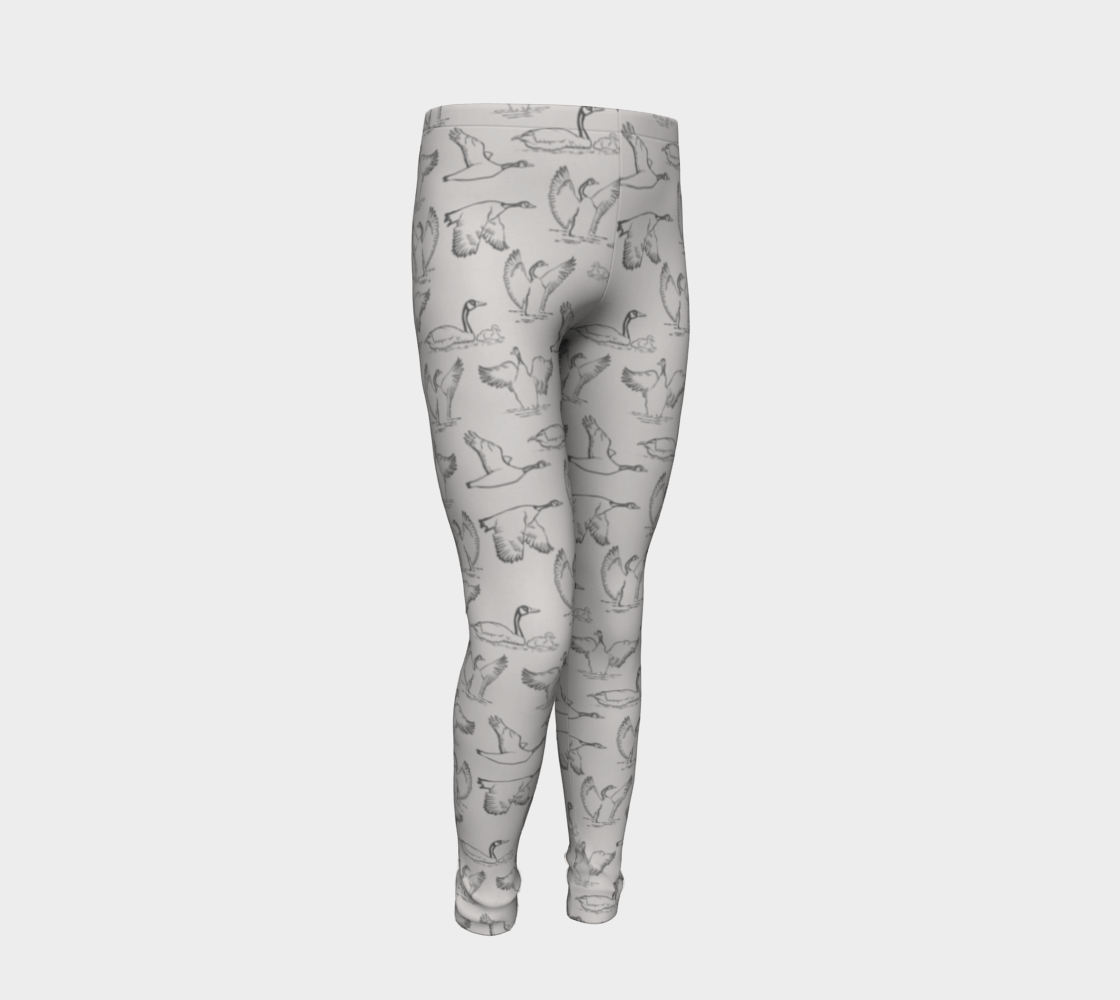 Canada Goose Gray Youth Leggings