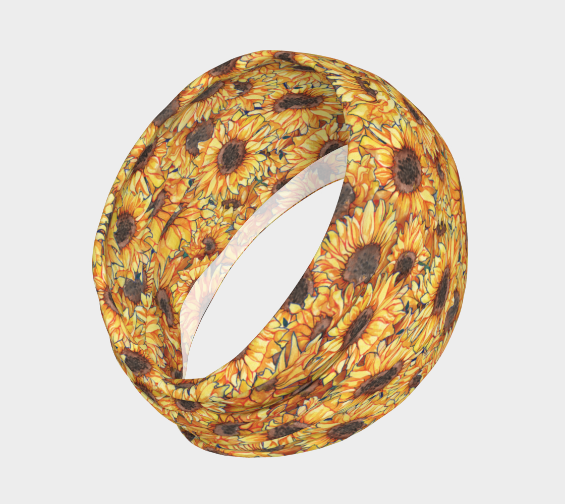 Sunflower Crown Headband