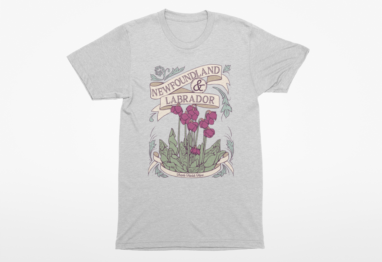 Newfoundland and Labrador Provincial Flower T-Shirt