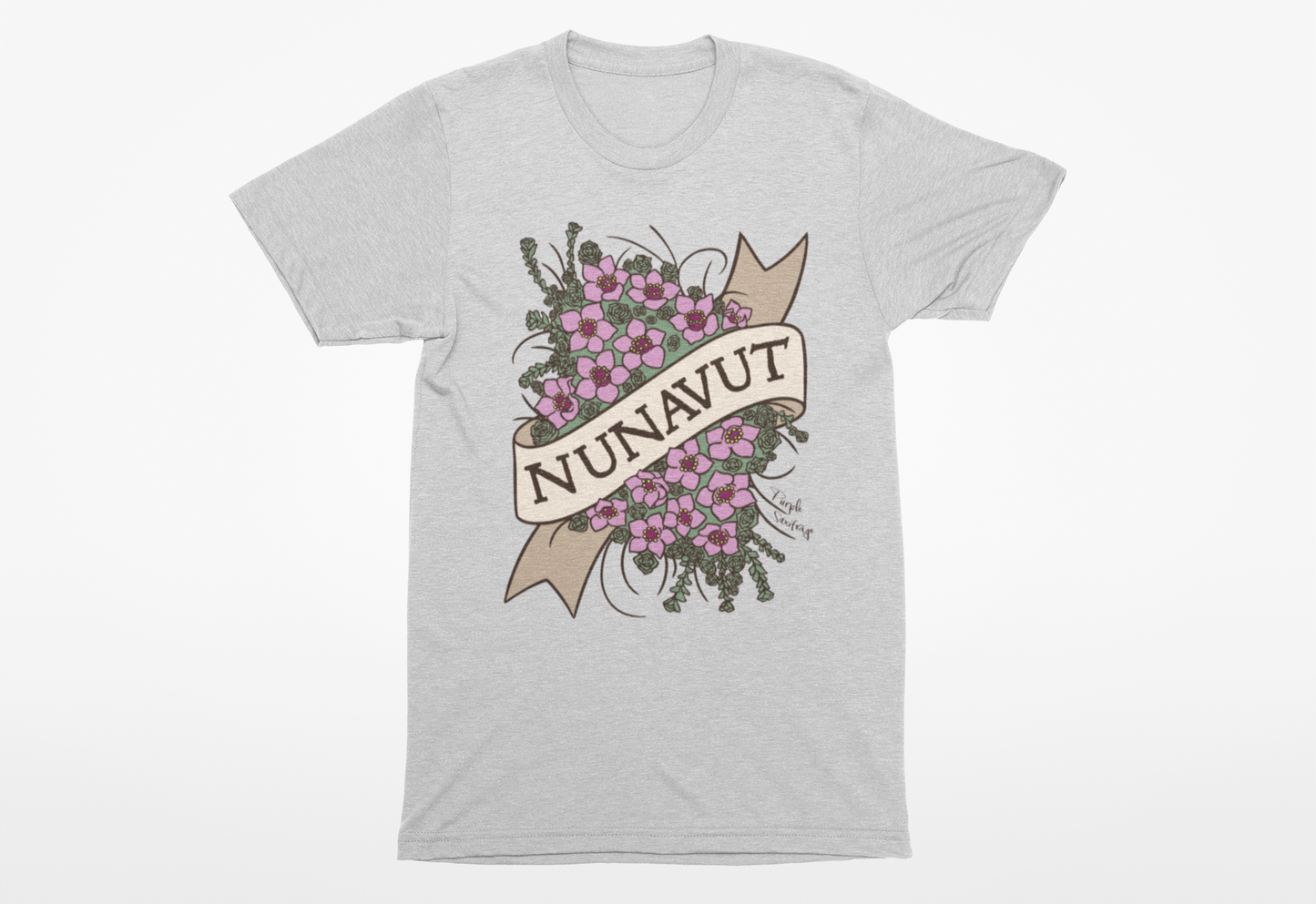 Nunavut Territorial Flower T-Shirt