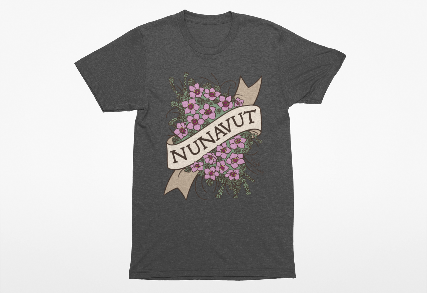 Nunavut Territorial Flower T-Shirt