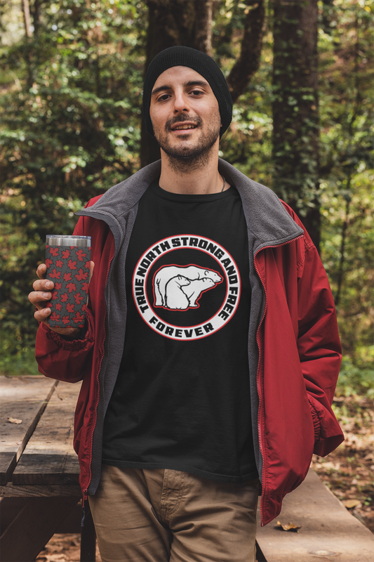 True North Strong and Free T-Shirt