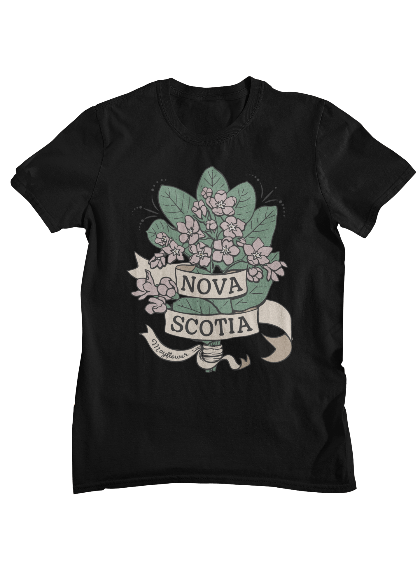 Nova Scotia Provincial Flower T-Shirt