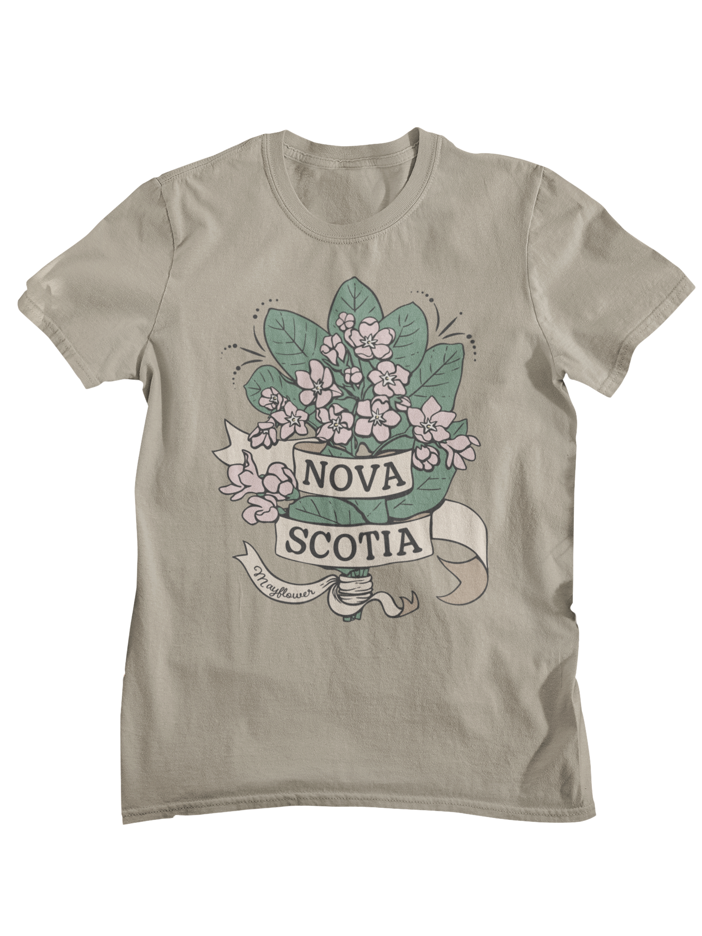 Nova Scotia Provincial Flower T-Shirt