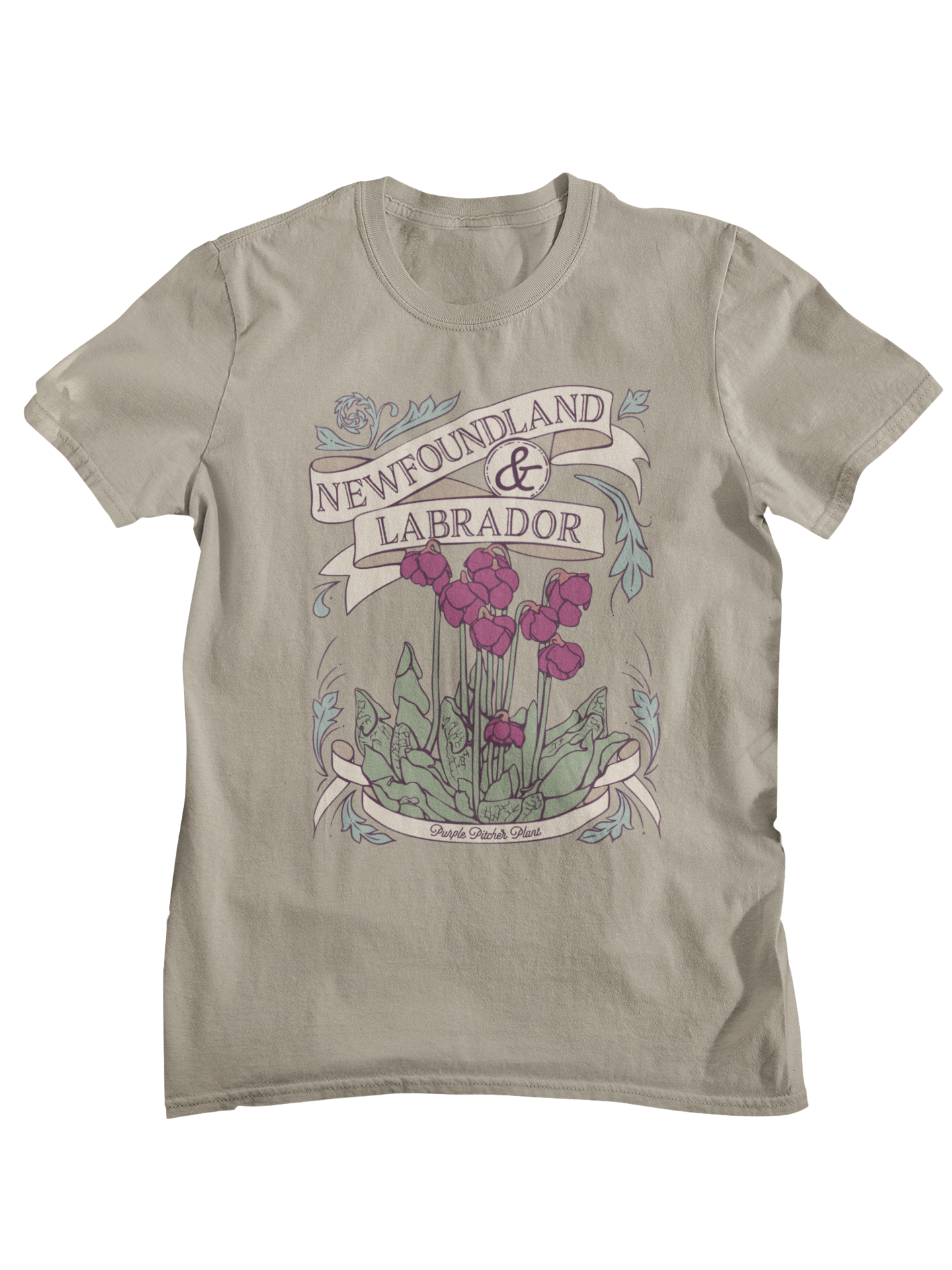 Newfoundland and Labrador Provincial Flower T-Shirt
