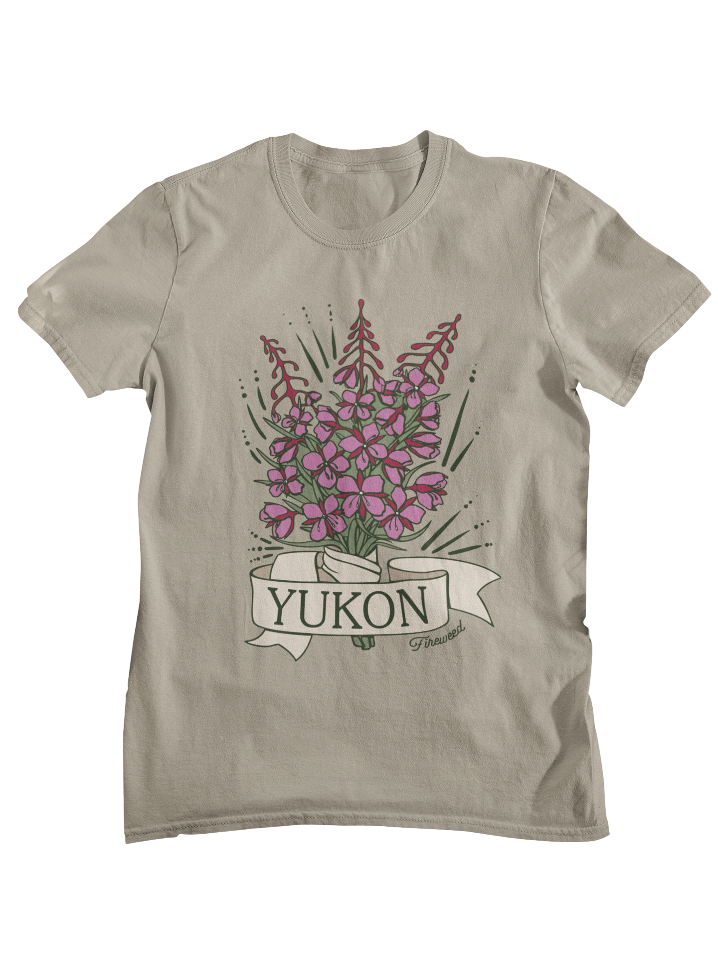Yukon Provincial Flower T-Shirt