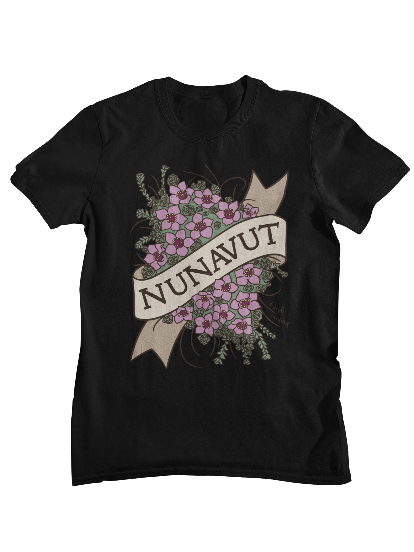 Nunavut Territorial Flower T-Shirt