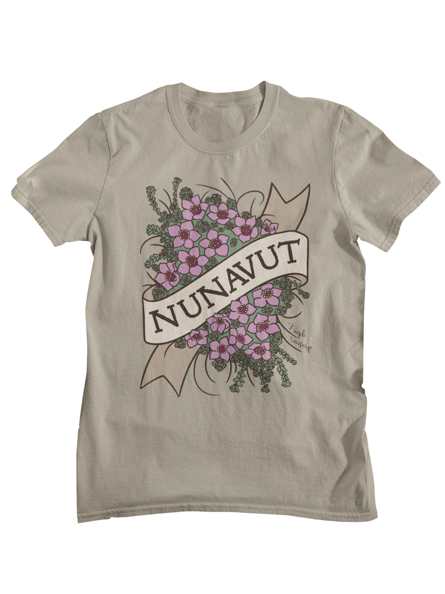 Nunavut Territorial Flower T-Shirt